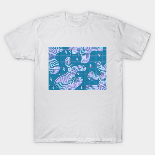 Glitchy Lines T-Shirt by Bezzii's Boutique